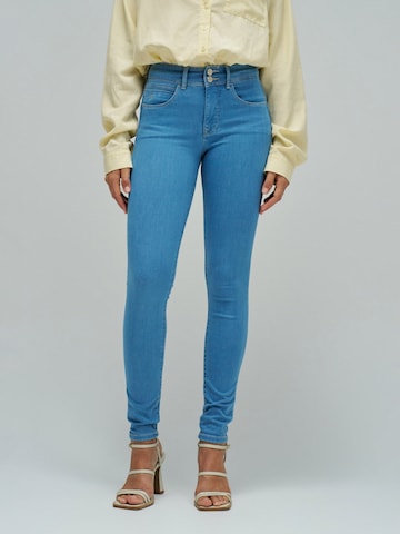 Skinny Jean Salsa Jeans en bleu : devant