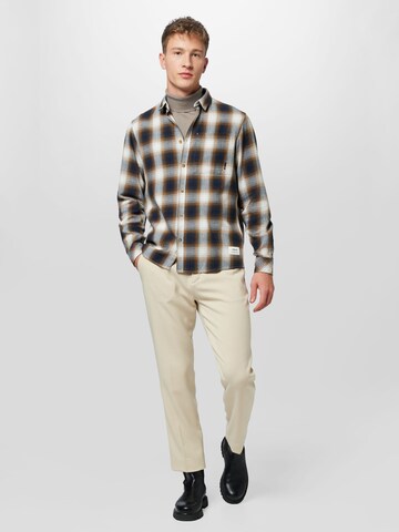 !Solid جينز مضبوط قميص 'Dayner' بلون ألوان ثانوية