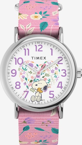 Orologio analogico di TIMEX in rosa: frontale