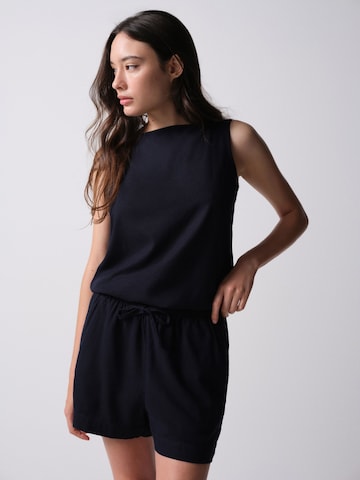 The Set - regular Pantalón en azul: frente