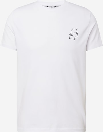 Karl Lagerfeld Футболка в Белый: спереди