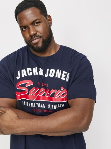 Jack & Jones Plus Póló - kék