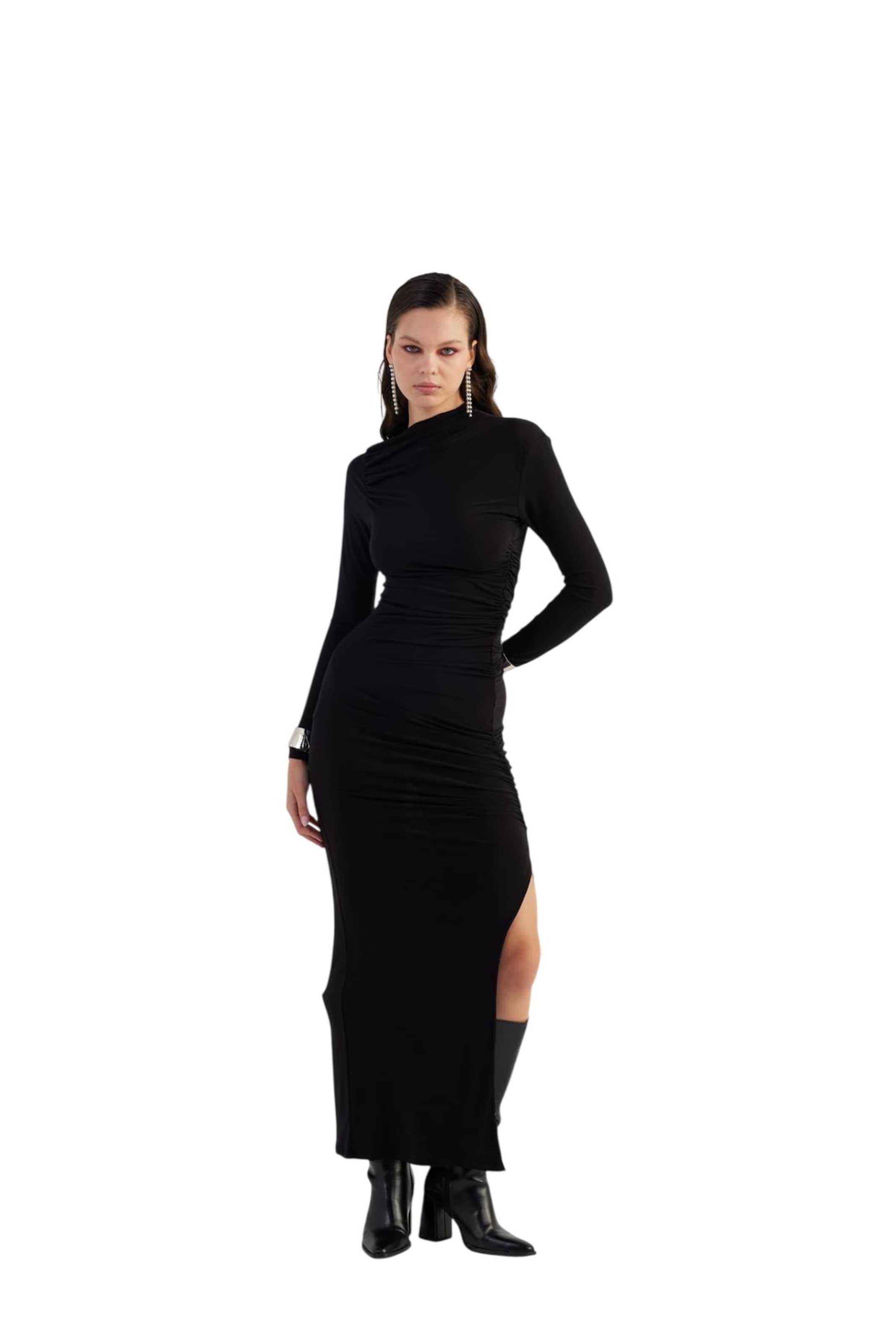HOLLY LOLLY Kleid in Schwarz