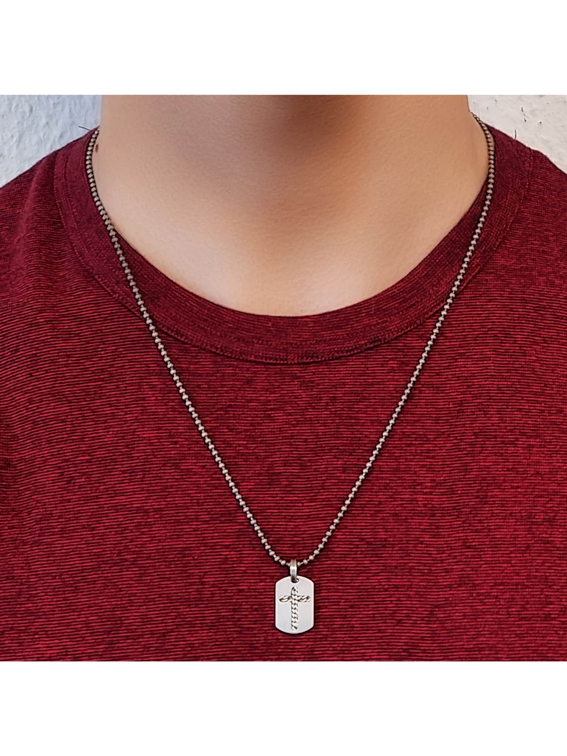 Tony Fein Anhänger 'Kreuz'‌‌‌‌‌ in Silber