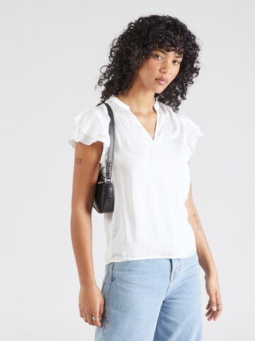 Camicia da donna 'VIABBO' di VILA in bianco: frontale