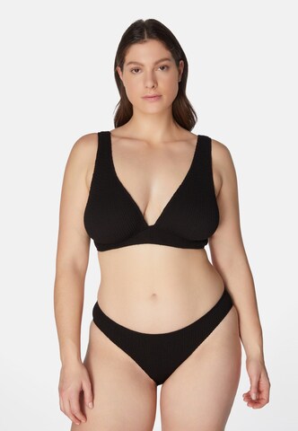 SORBET ISLAND Triangel Bikini 'Aqua' in Zwart