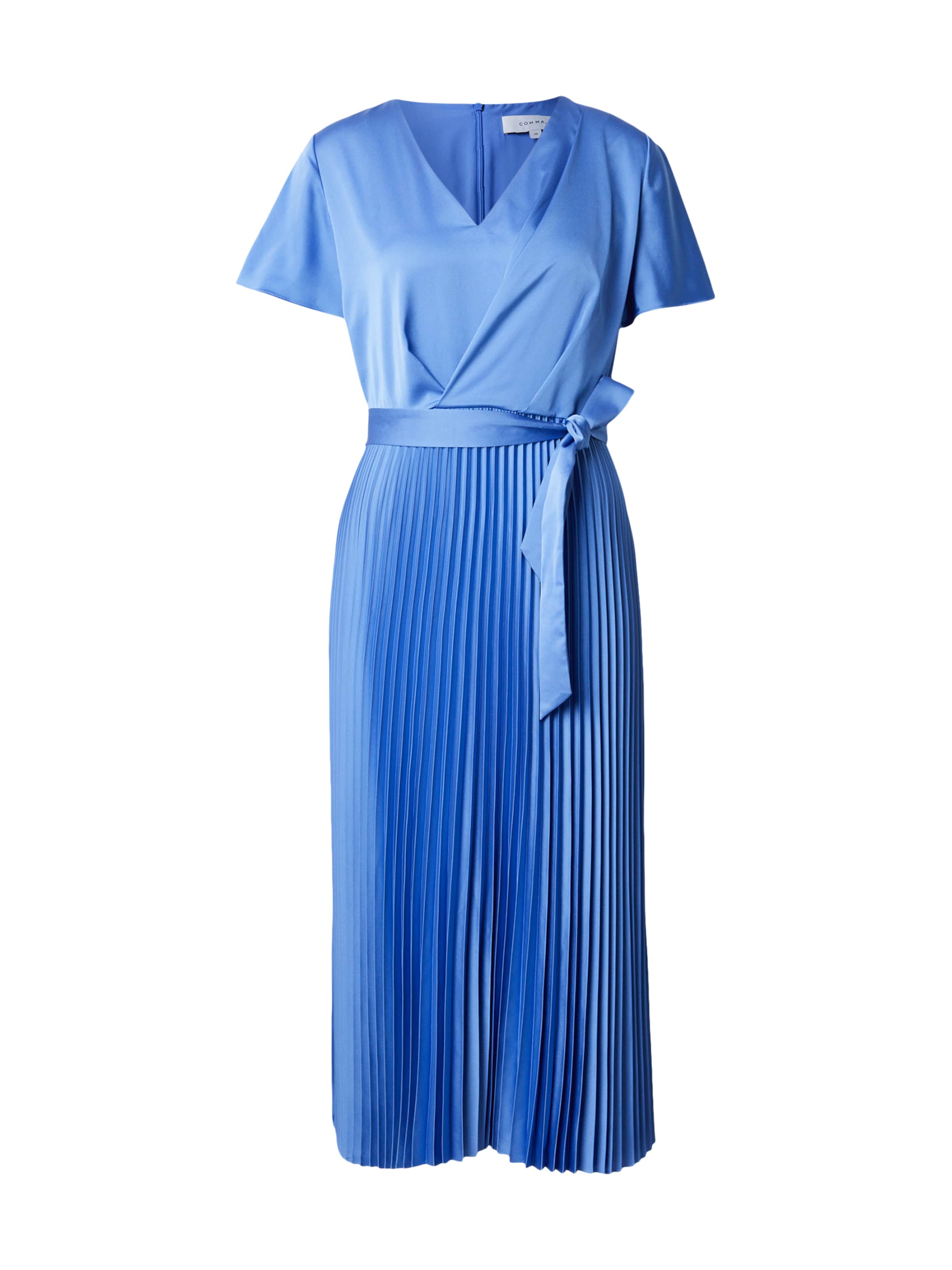 COMMA Jurk in Blauw: voorkant