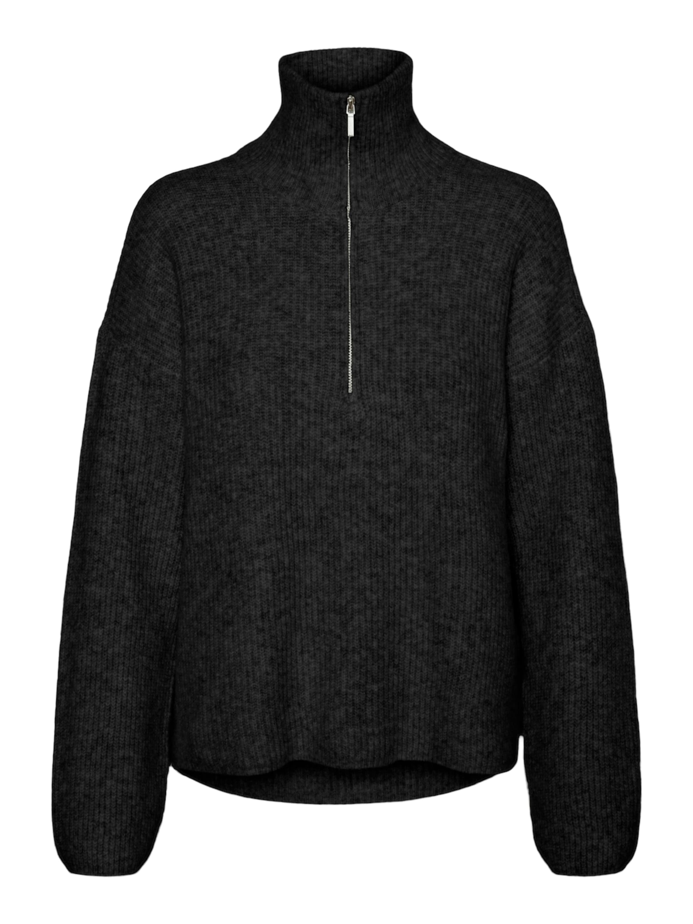 VERO MODA Pullover 'VMStazie' i sort: forside