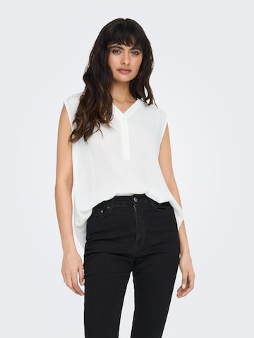 ONLY Blouse 'Jette' in Wit: voorkant