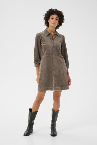 Part Two Shirt dress 'EyvorPW' in Brown