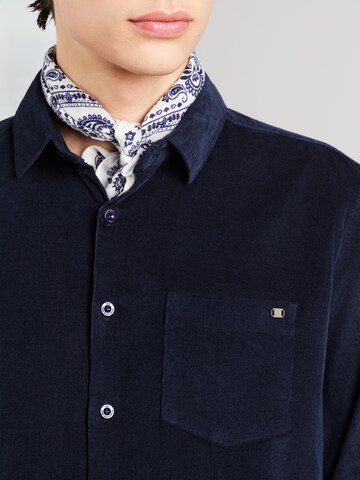 No Excess Regular fit Skjorta i blå