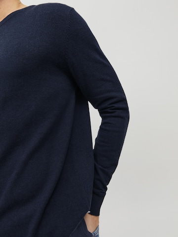 JACK & JONES Pullover 'JJEEmil' in Blau