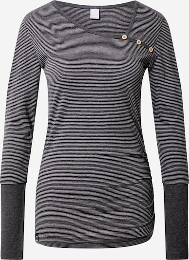 Iriedaily Shirt in dunkelgrau / weiß, Produktansicht