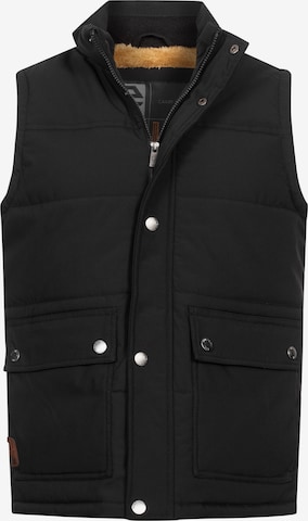 Gilet INDICODE JEANS en noir : devant