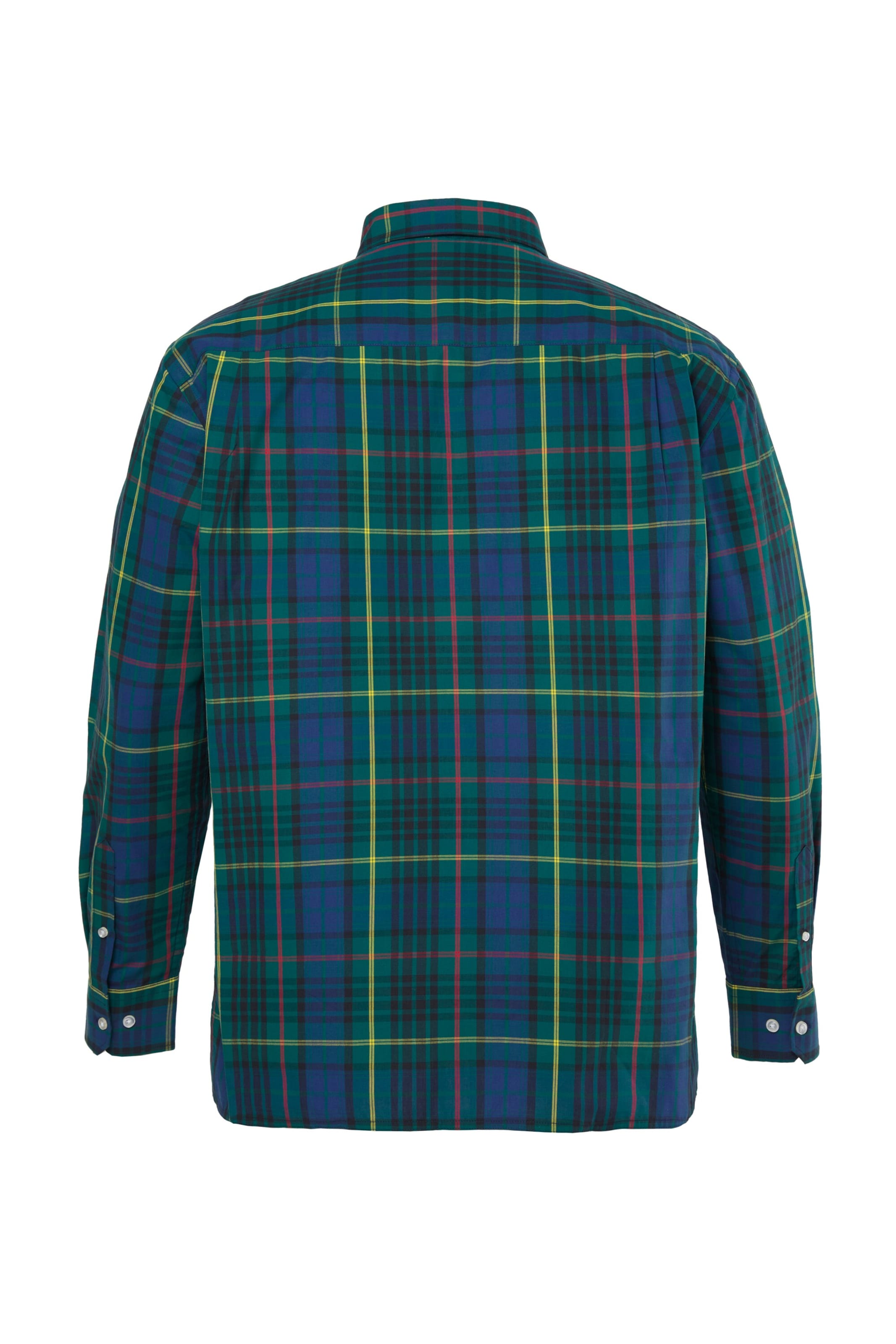 Men Plus Comfort Fit Hemd in Grün