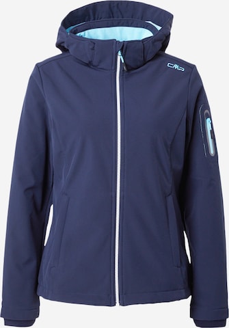 Veste outdoor CMP en bleu : devant