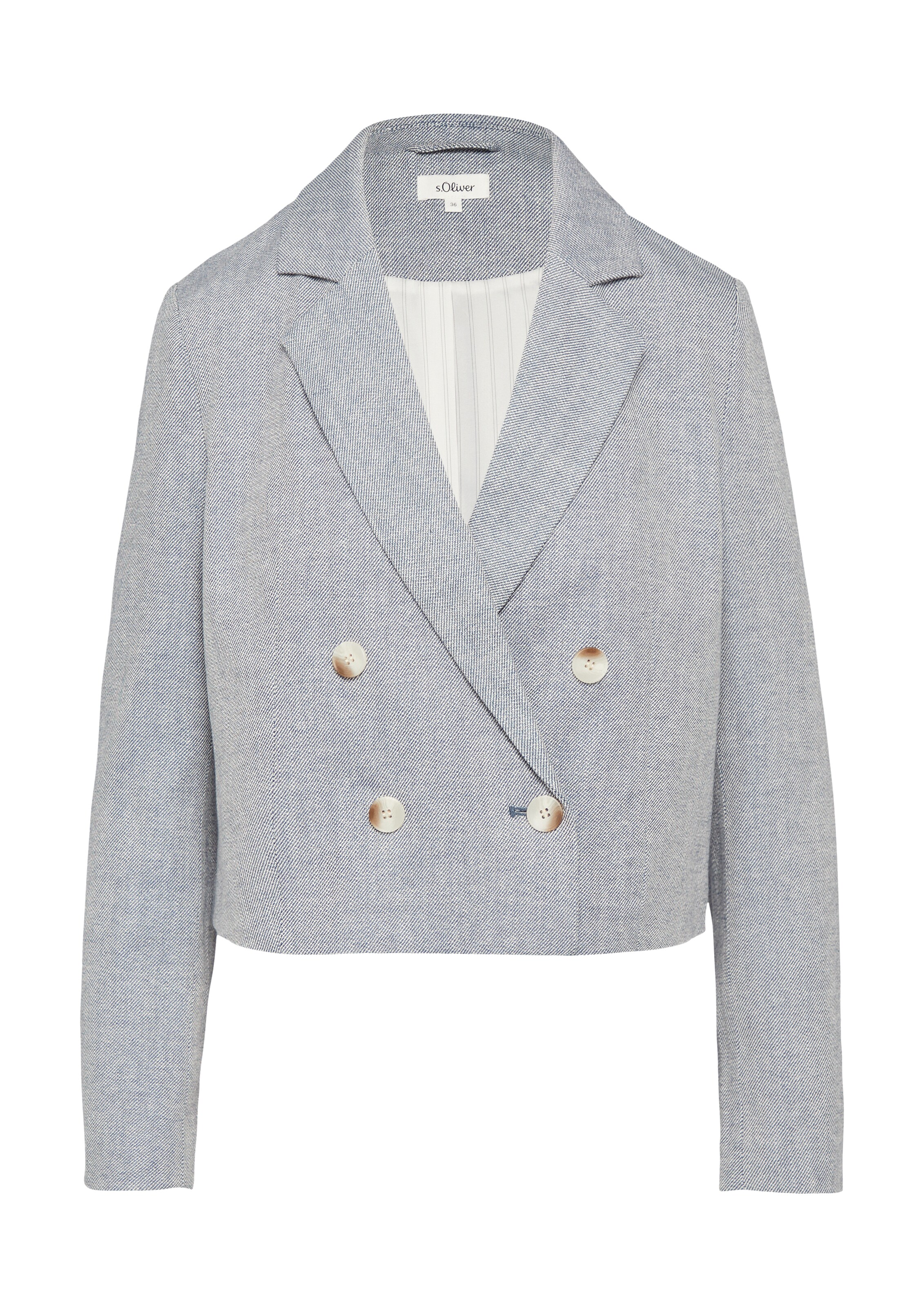 s.Oliver Blazers in Blauw: voorkant