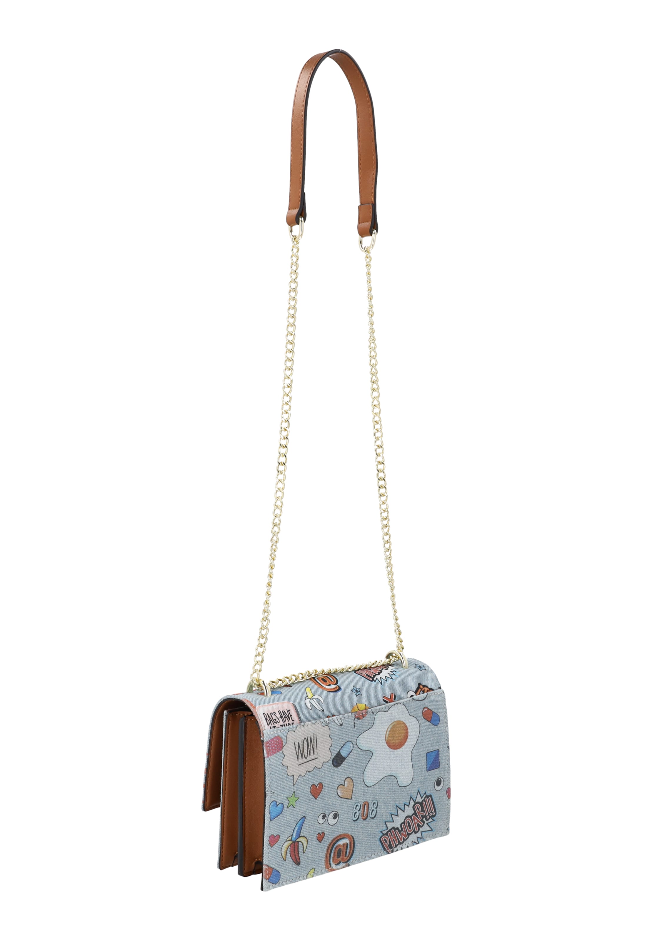 MYMO - Bolso de hombro 'Eye Theme' en azul