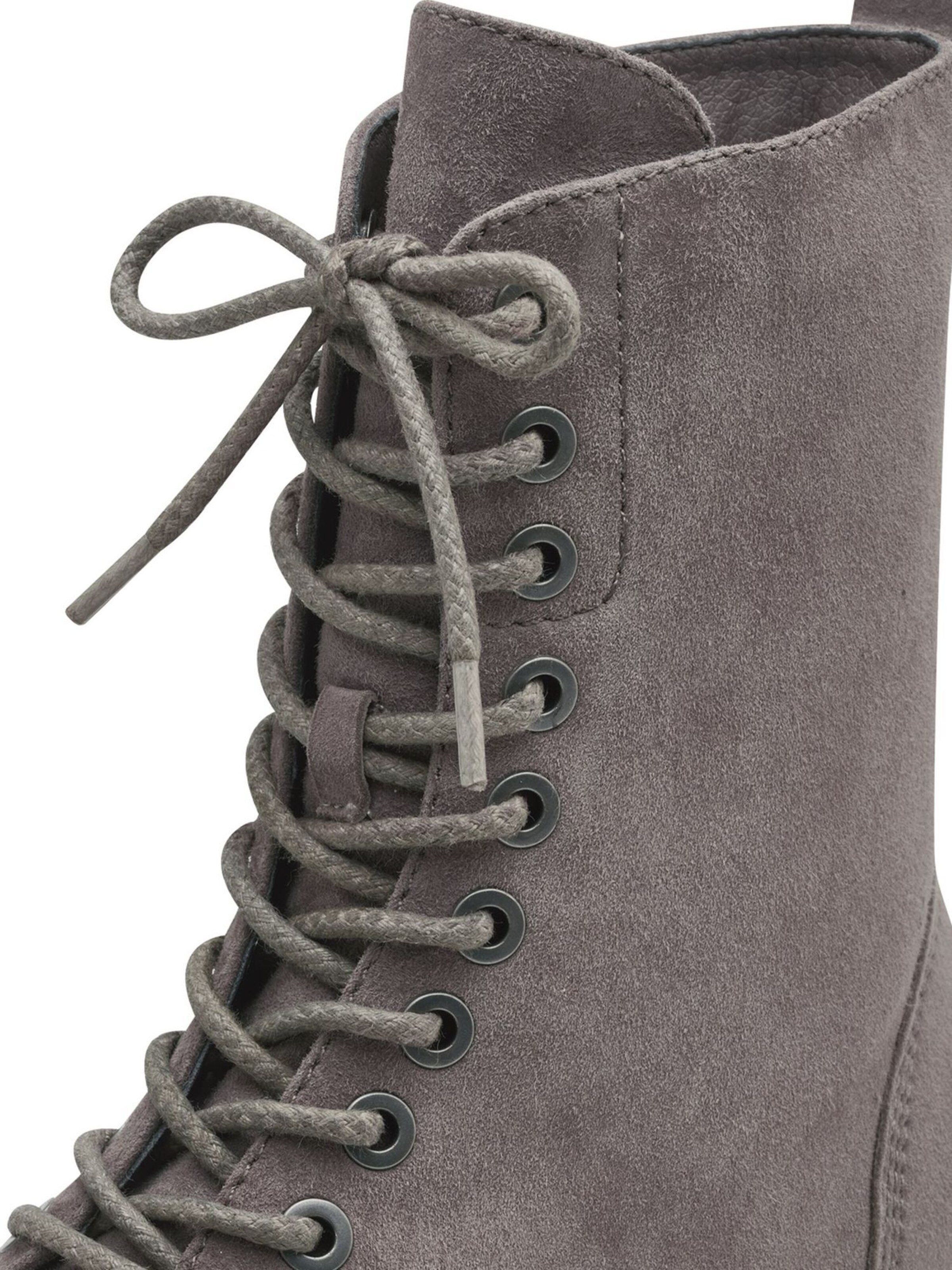 Tamaris Schnürstiefelette in Grau