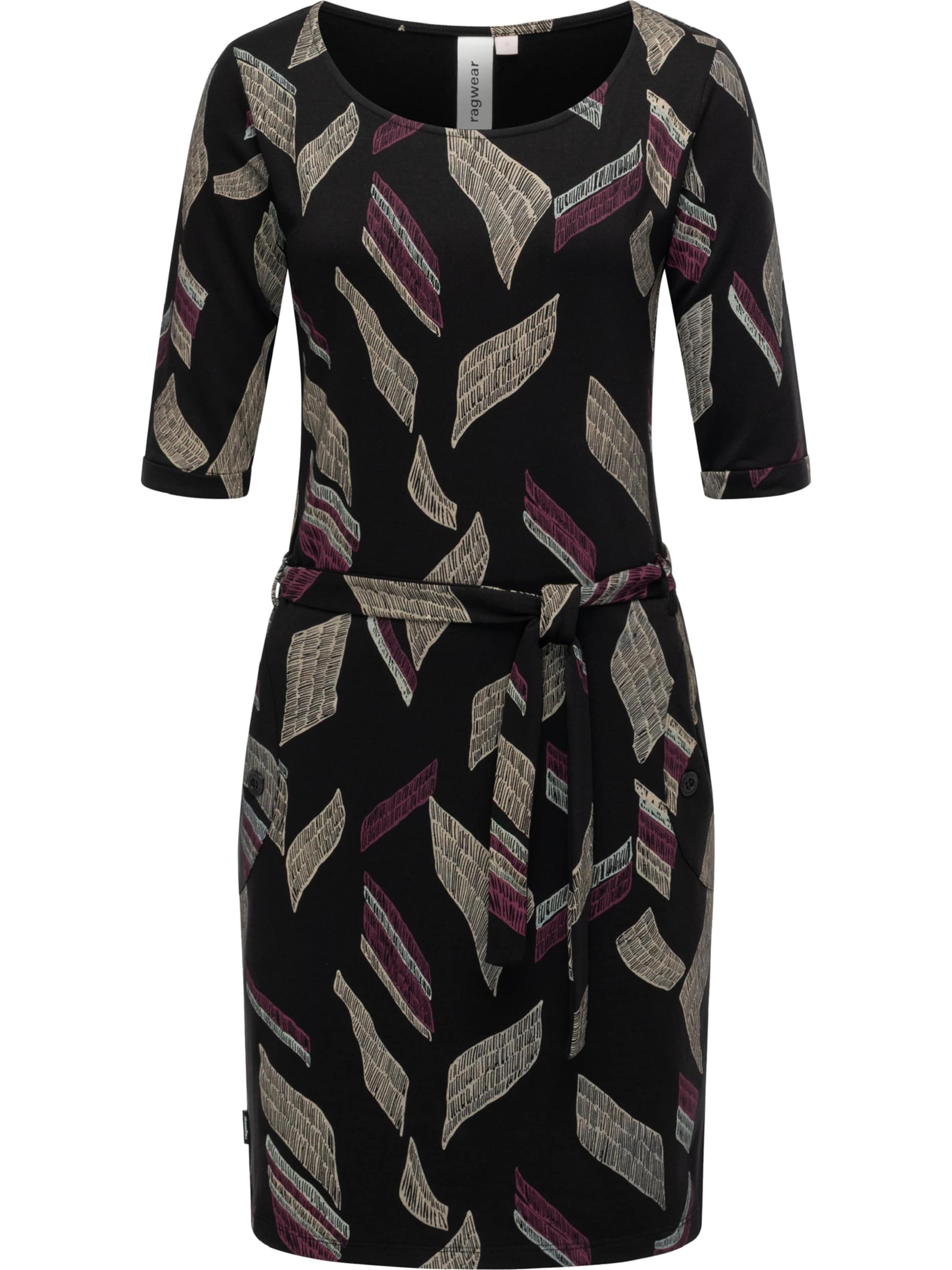 Ragwear Kleid in Schwarz: Vorderseite