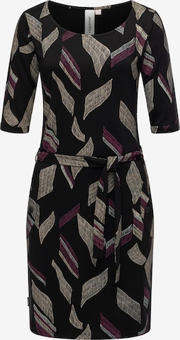 Ragwear Kleid in Schwarz: Vorderseite