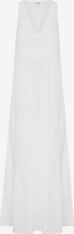 Calli Dress 'BRUNCH' in White: front