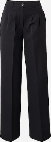 Trendyol Pleat-Front Pants in Black: front