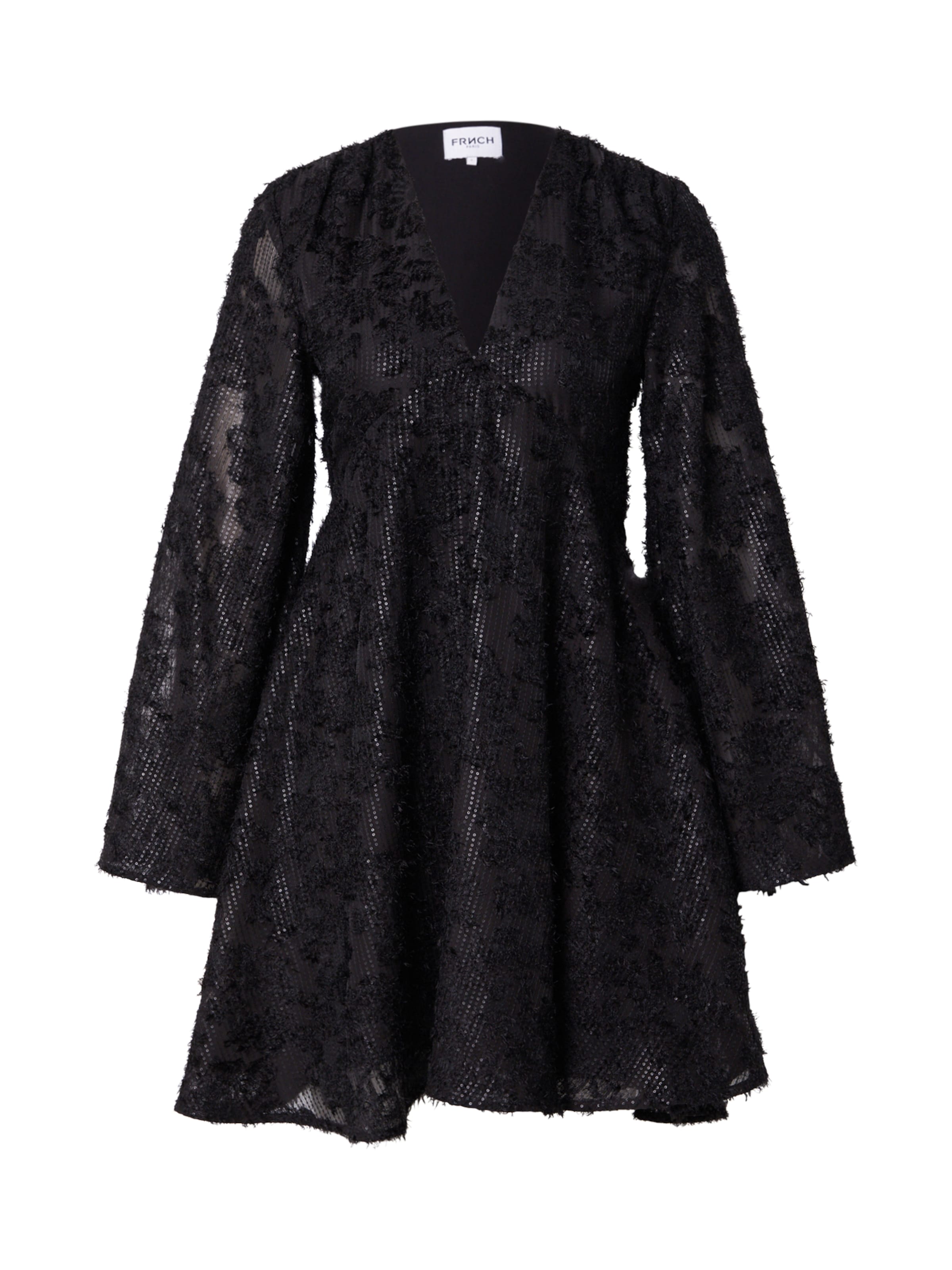 FRNCH PARIS Coctailkjole 'Adelys' i sort: forside