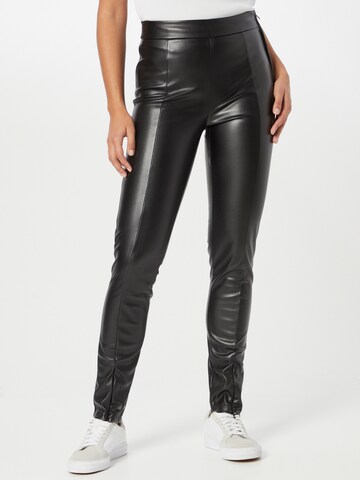 Gina Tricot Slimfit Leggings 'Carrie' in Zwart: voorkant