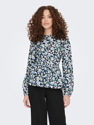 JDY Blouse 'Camilla' in Blauw: voorkant