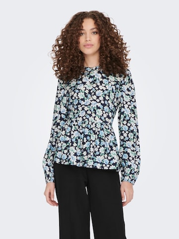 JDY - Blusa 'Camilla' em azul: frente