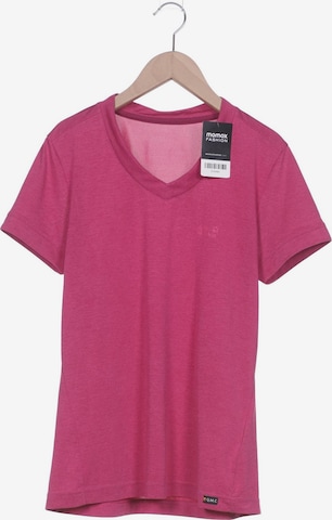 JACK WOLFSKIN T-Shirt M in Pink: predná strana