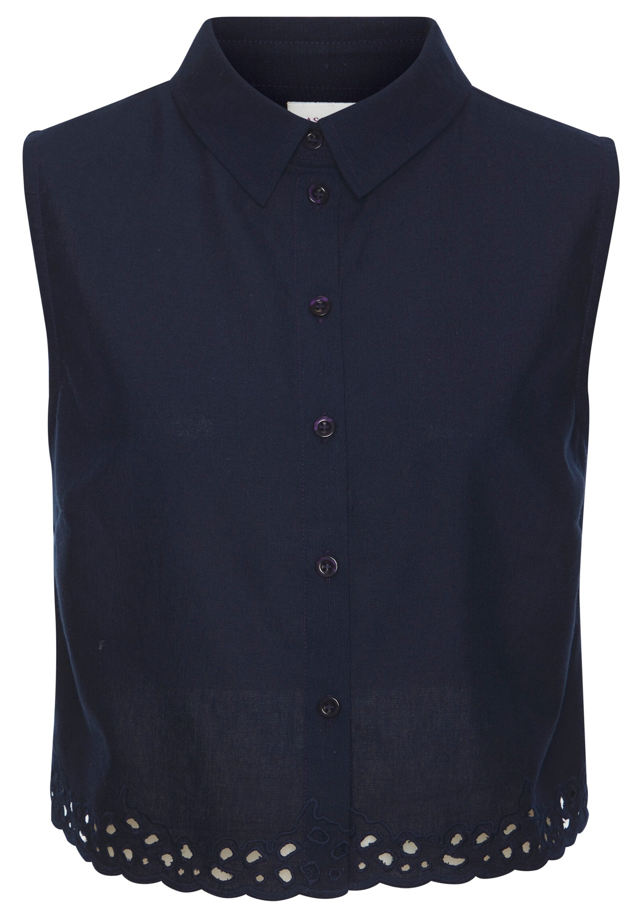 LASCANABluza - plava boja: prednji dio