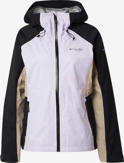 COLUMBIA Outdoorová bunda 'Mazama' - světle hnědá / šeříková / černá, Produkt