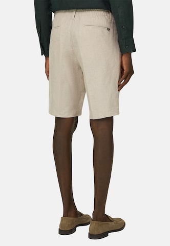 Regular Pantalon à pince Boggi Milano en beige