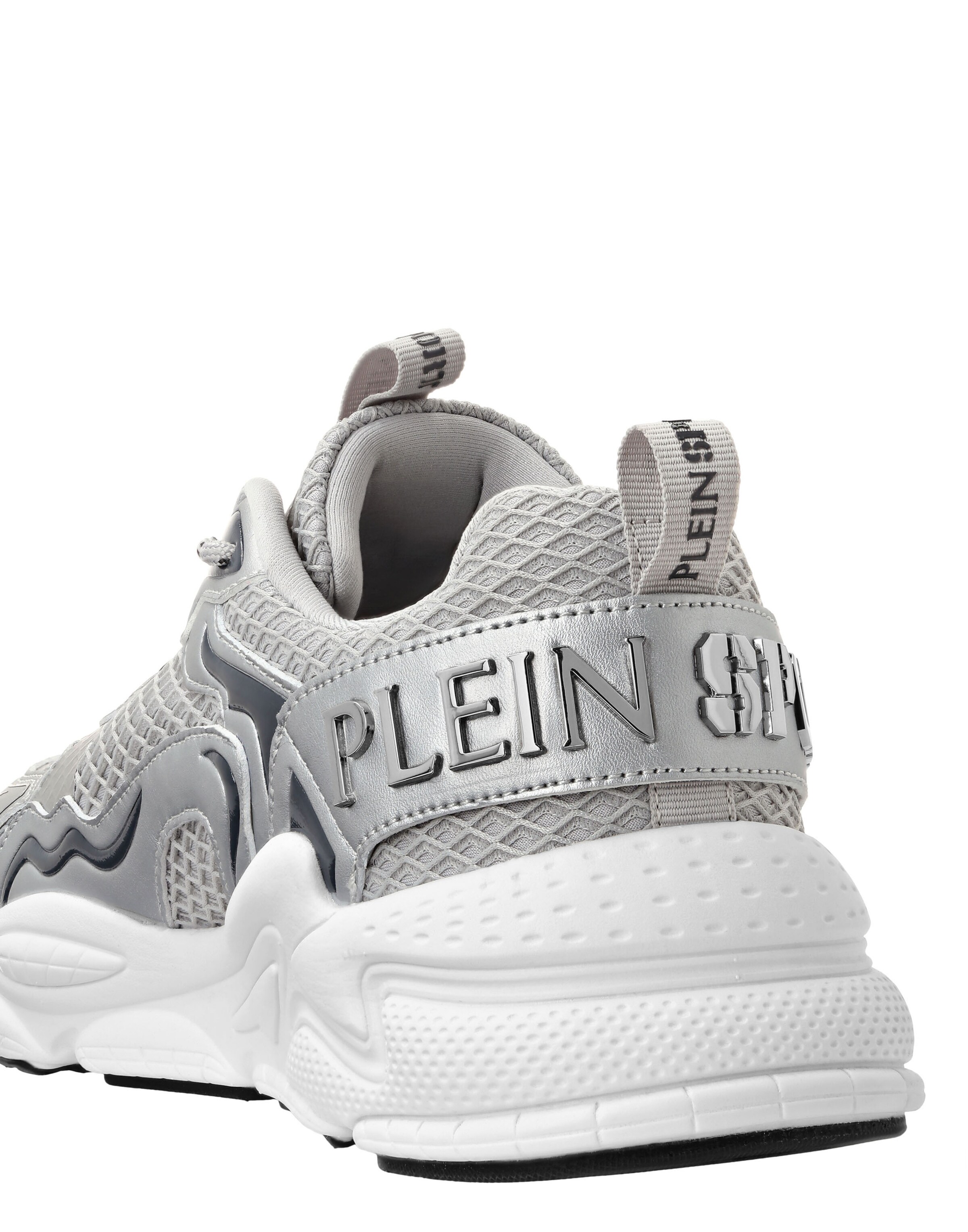 Plein Sport - Zapatillas deportivas bajas en plata