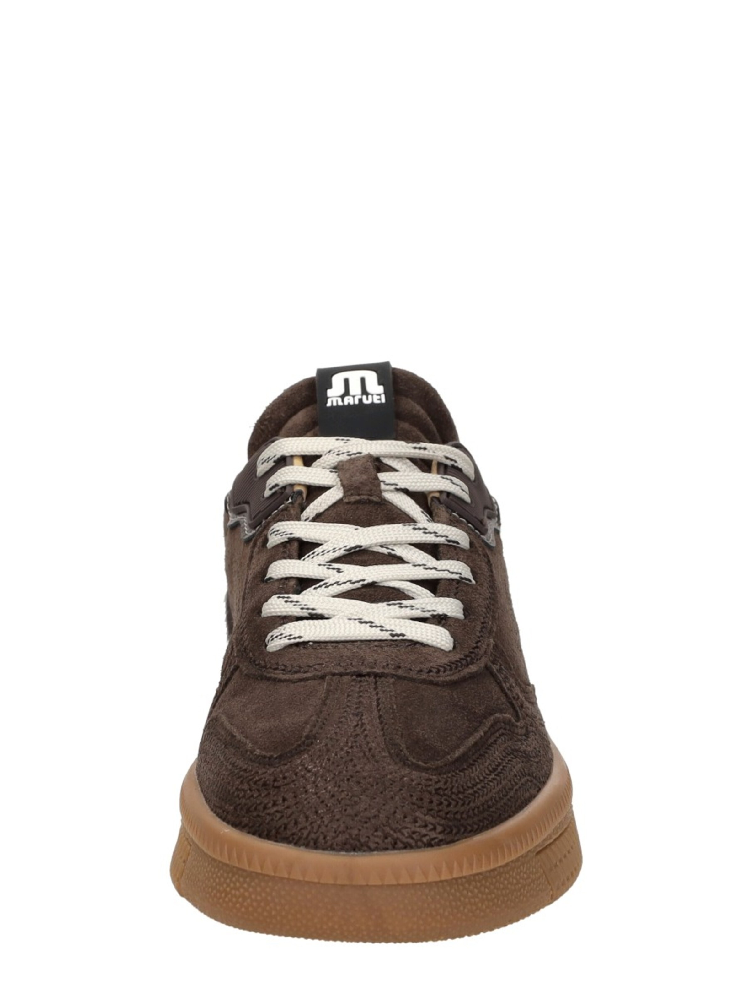 MARUTI Sneakers laag 'Yale Emboidery' in Bruin
