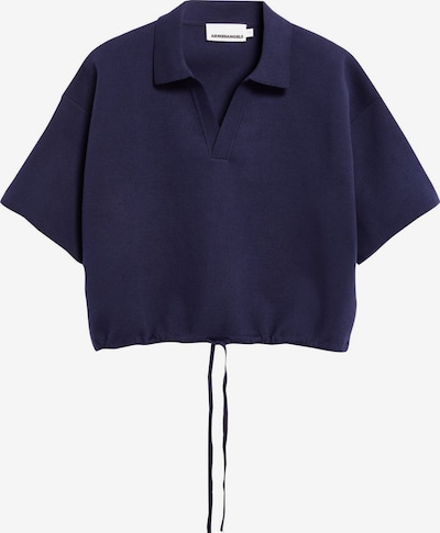 ARMEDANGELS Strickshirt COMPACT POLO in L in dunkelblau, Produktansicht