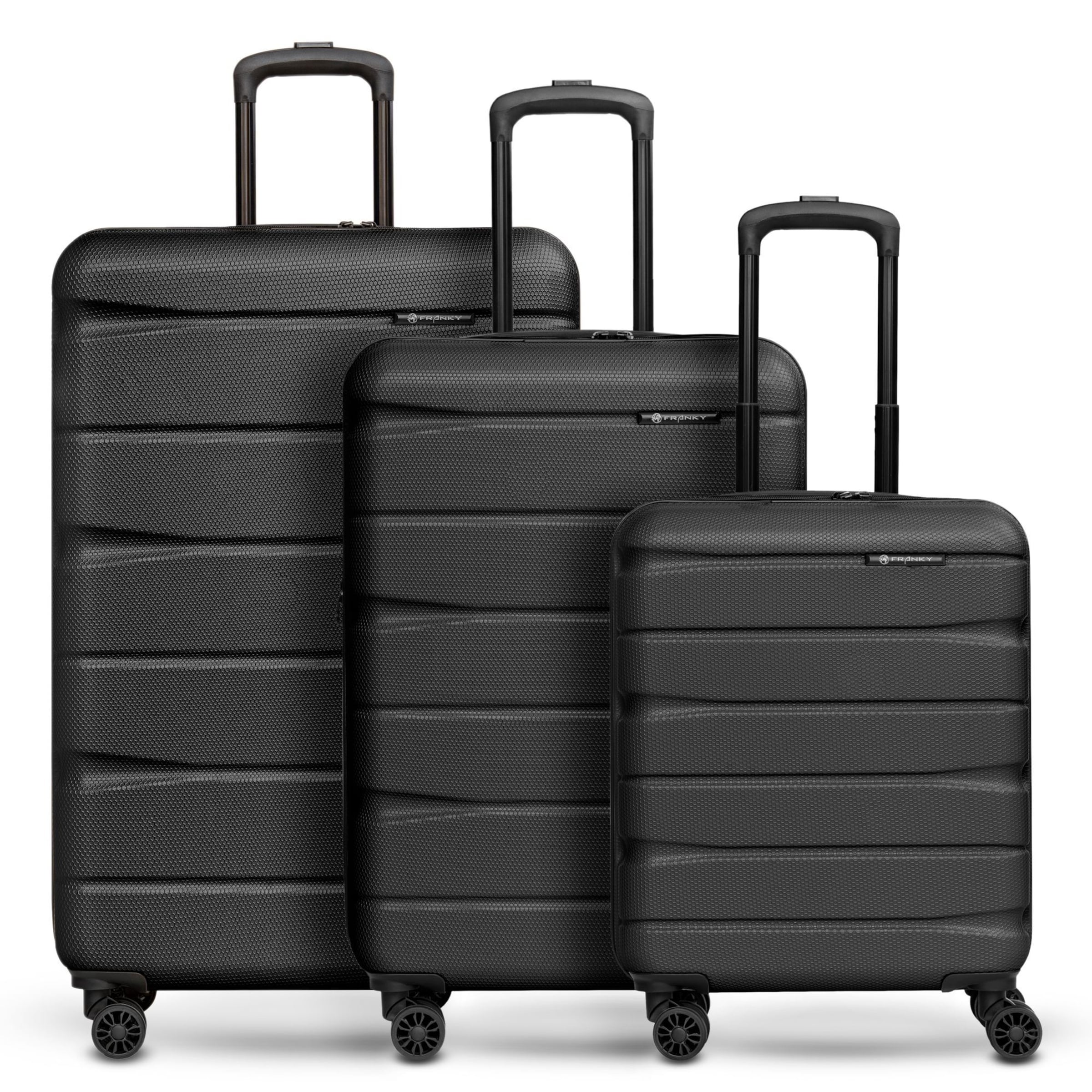 Franky Suitcase set 'Munich 4.0' in Black: front