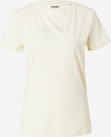 GUESS T-Shirt 'SKYLAR' in Grün: predná strana