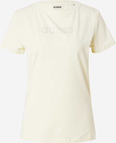 GUESS T-shirt 'SKYLAR' i pastellgrön / silver, Produktvy