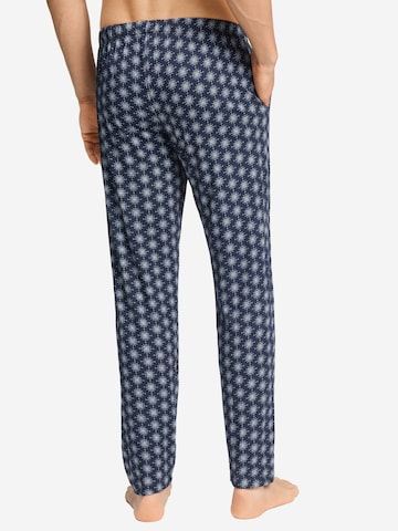 Hanro Pyjamabroek ' Night & Day ' in Blauw