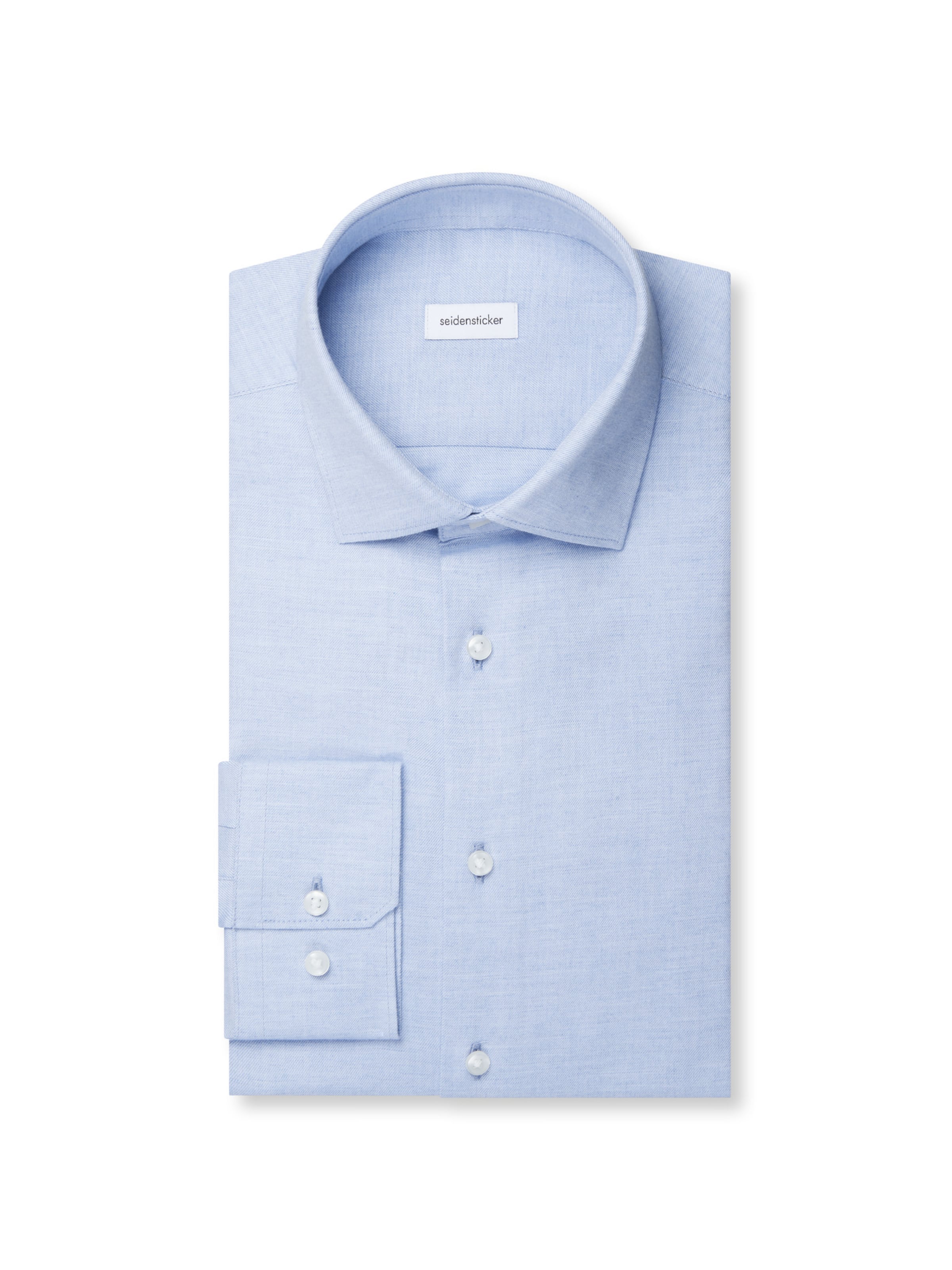 SEIDENSTICKER Regular Fit Hemd in Blau
