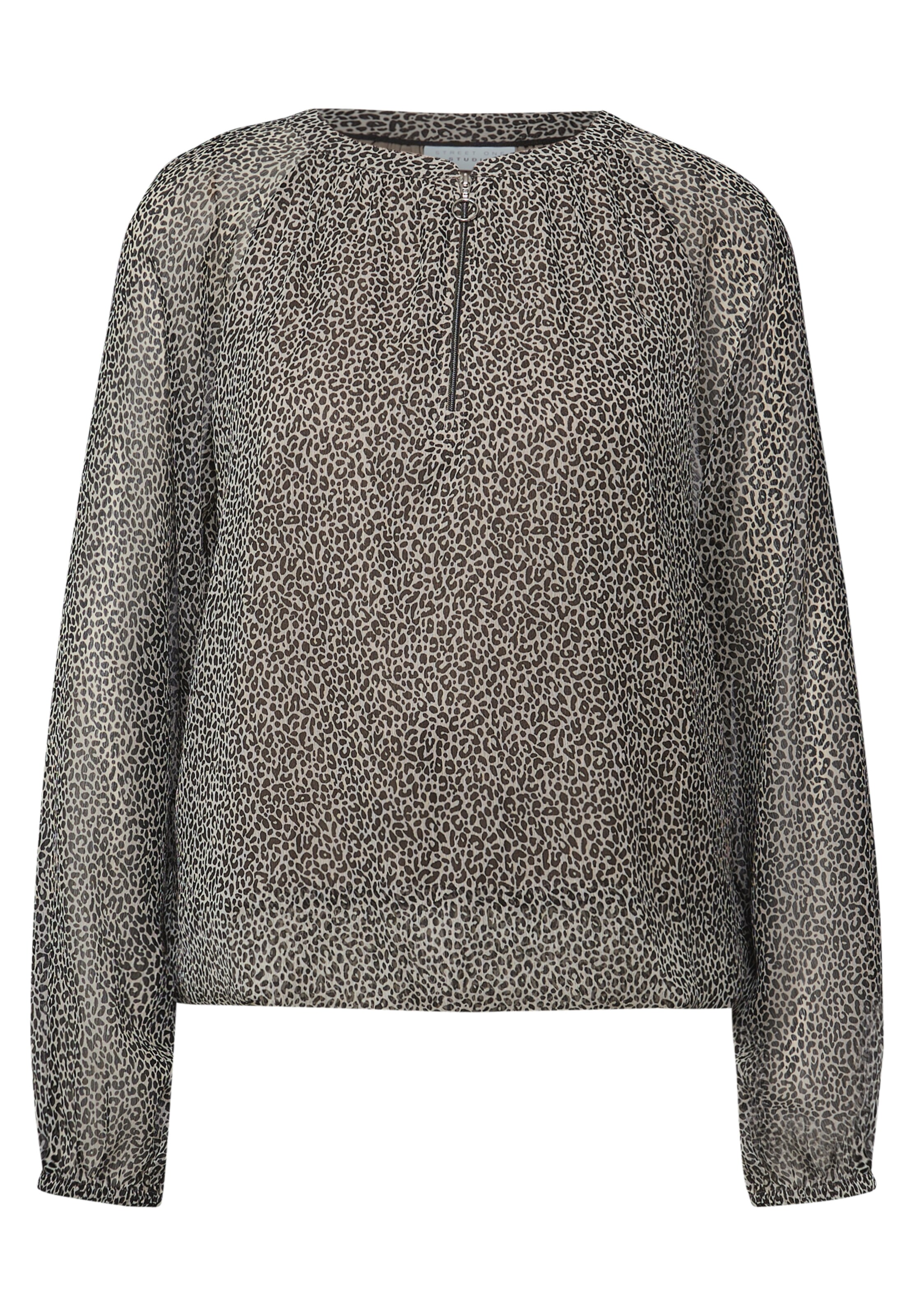 Street One Studio Blouse in Beige: front