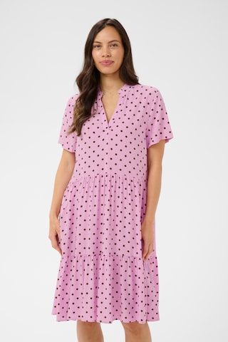 SAINT TROPEZ Kjole 'EdaSZ' i pink: forside