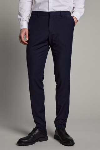 Matinique Slim fit Pants 'Vincent' in Blue: front