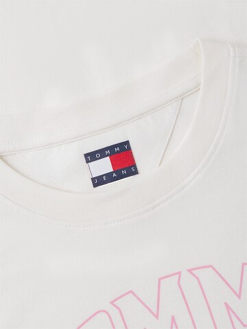 Tommy Jeans T-Shirt 'Novelty' in Weiß