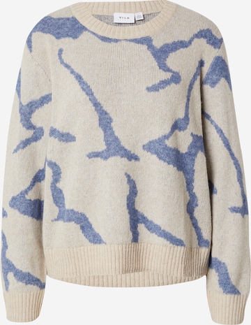 Pull-over VILA en beige : devant