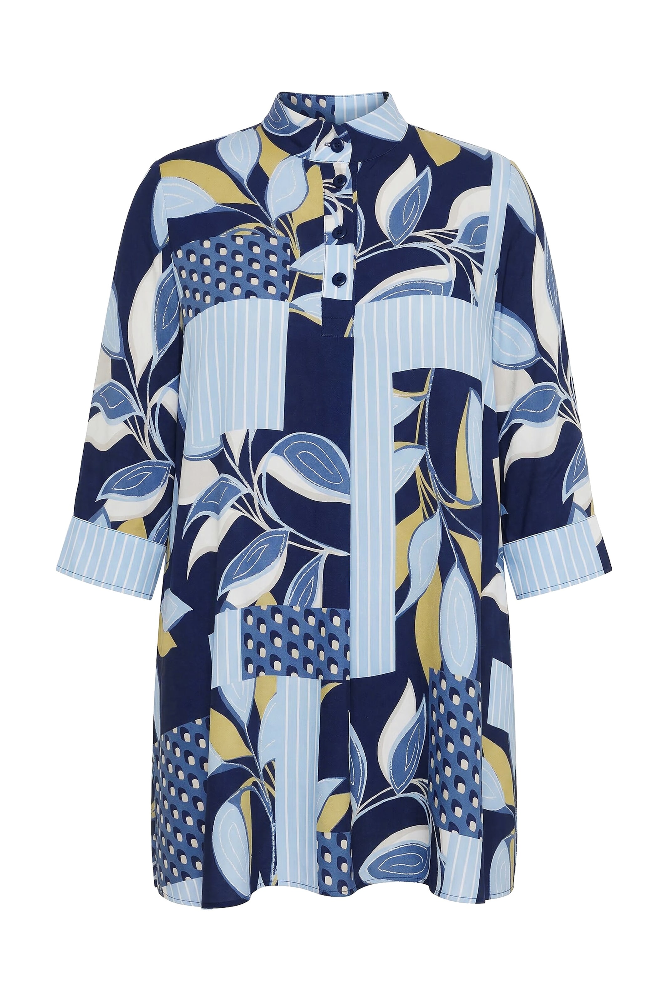 Ulla Popken Tunic in Blue: front