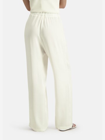 Wide Leg Pantalon 'SETONO' Nicowa en blanc